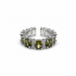 Classic Green Zircon Ring