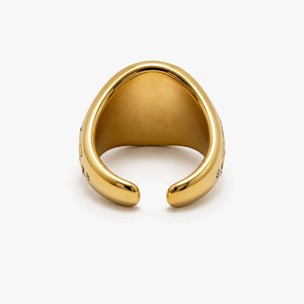 Elegant Ring Gold-Tone