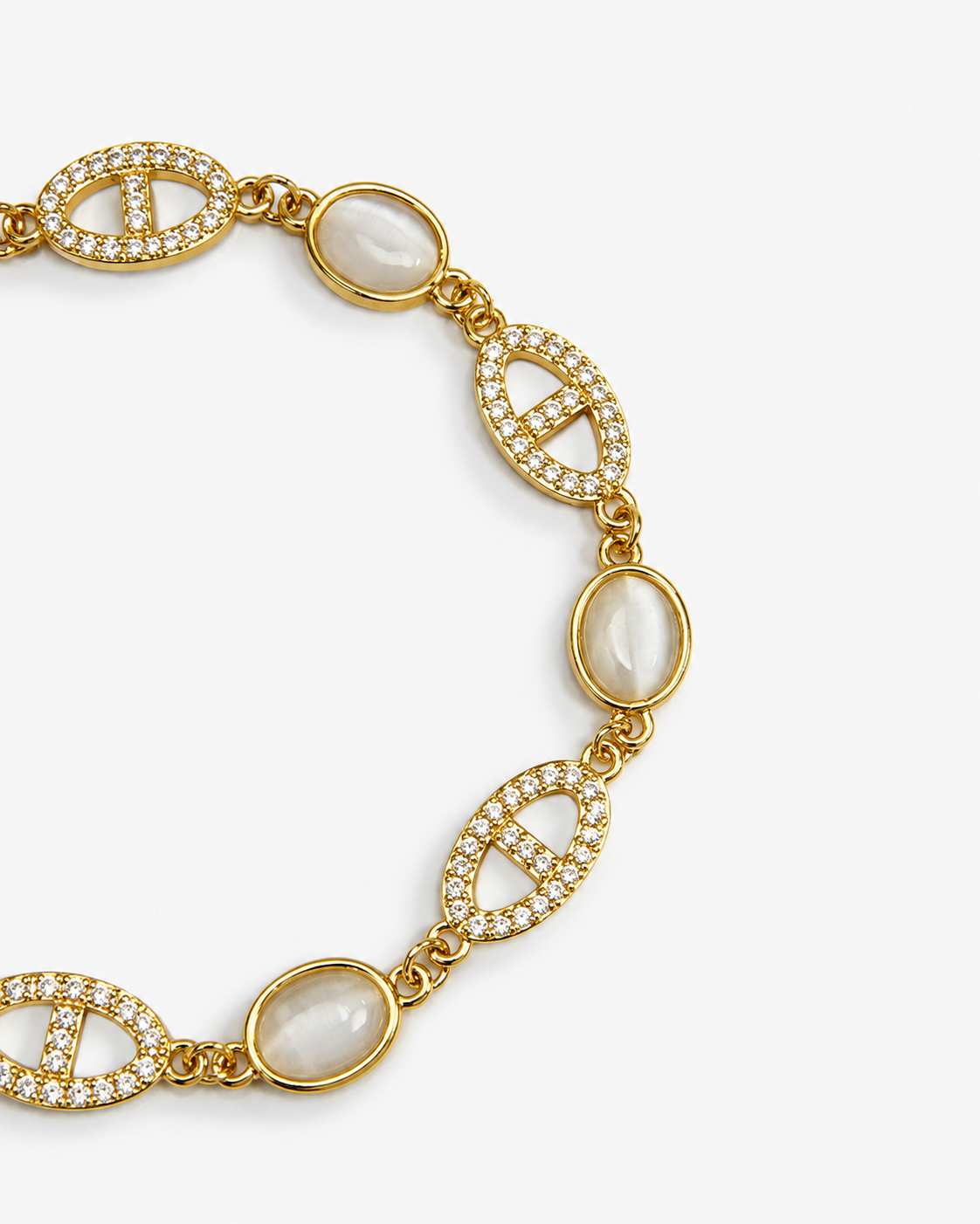 White Zircon Bracelet