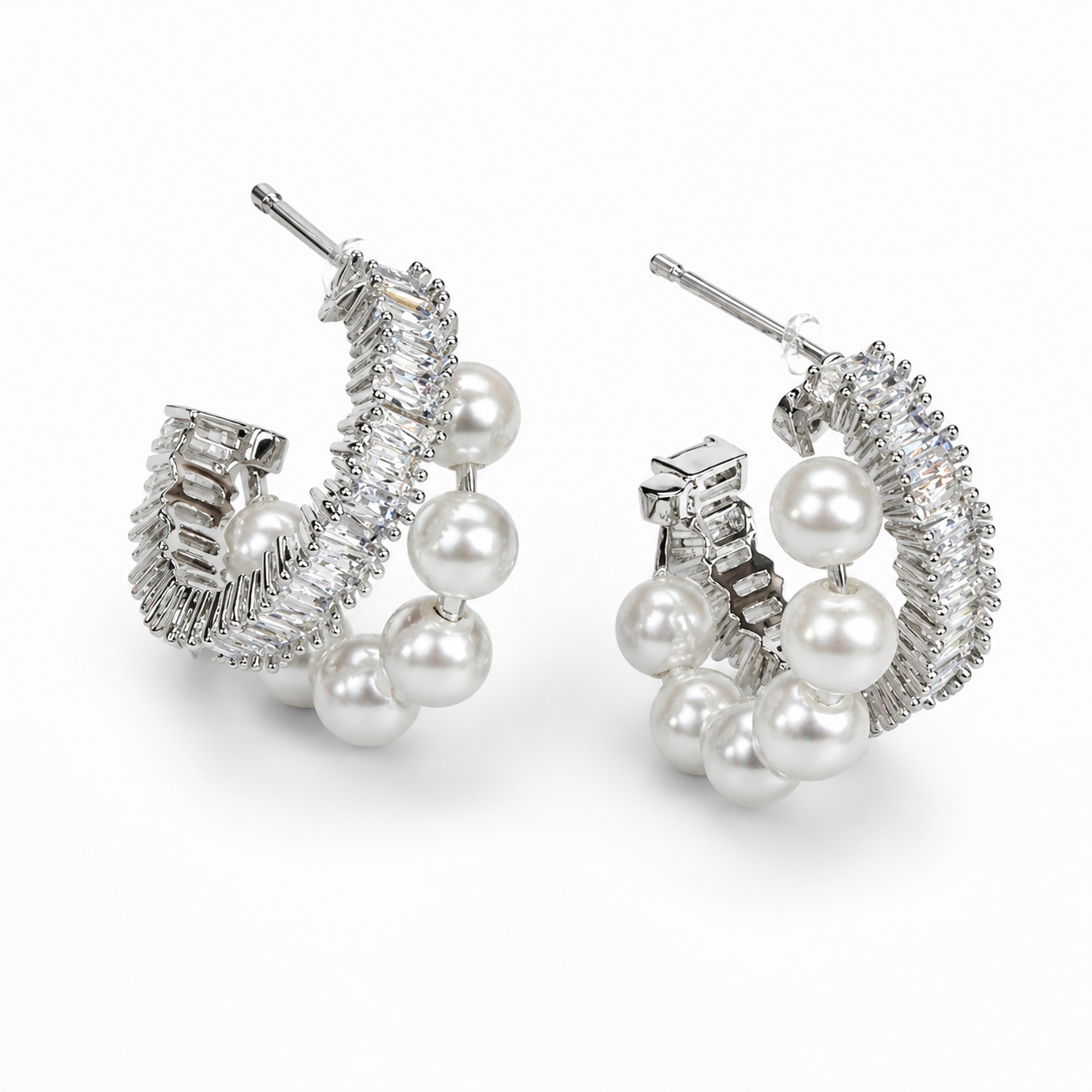Elegant Pearl Earrings