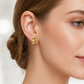 White Zirconia Earrings