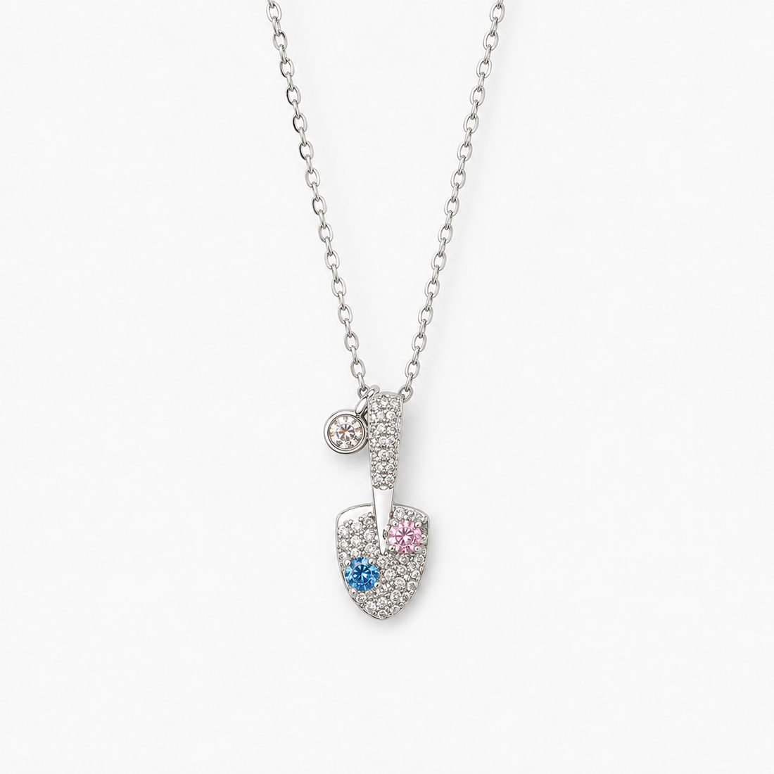 Blue Lace Zircon Necklace
