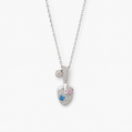 Blue Lace Zircon Necklace
