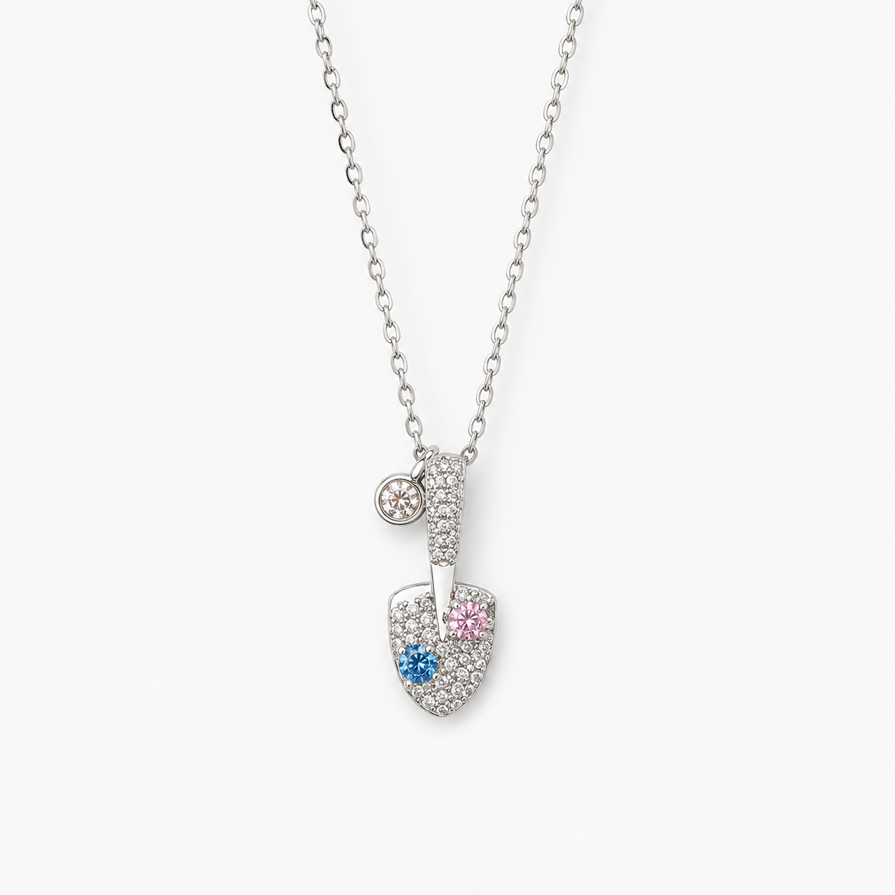 Blue Lace Zircon Necklace