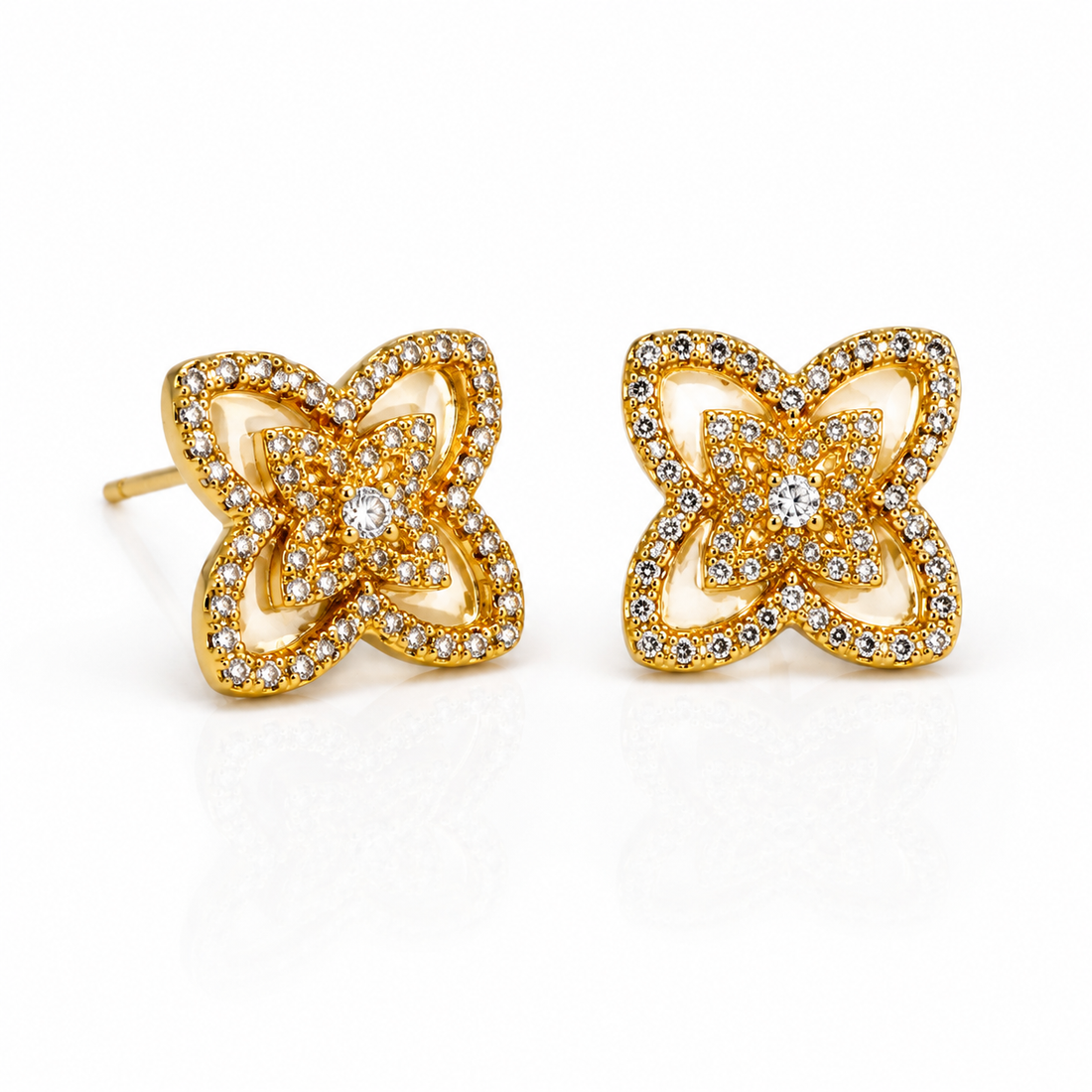 Romantic Clover Earrings