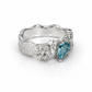Elegant Blue Ring
