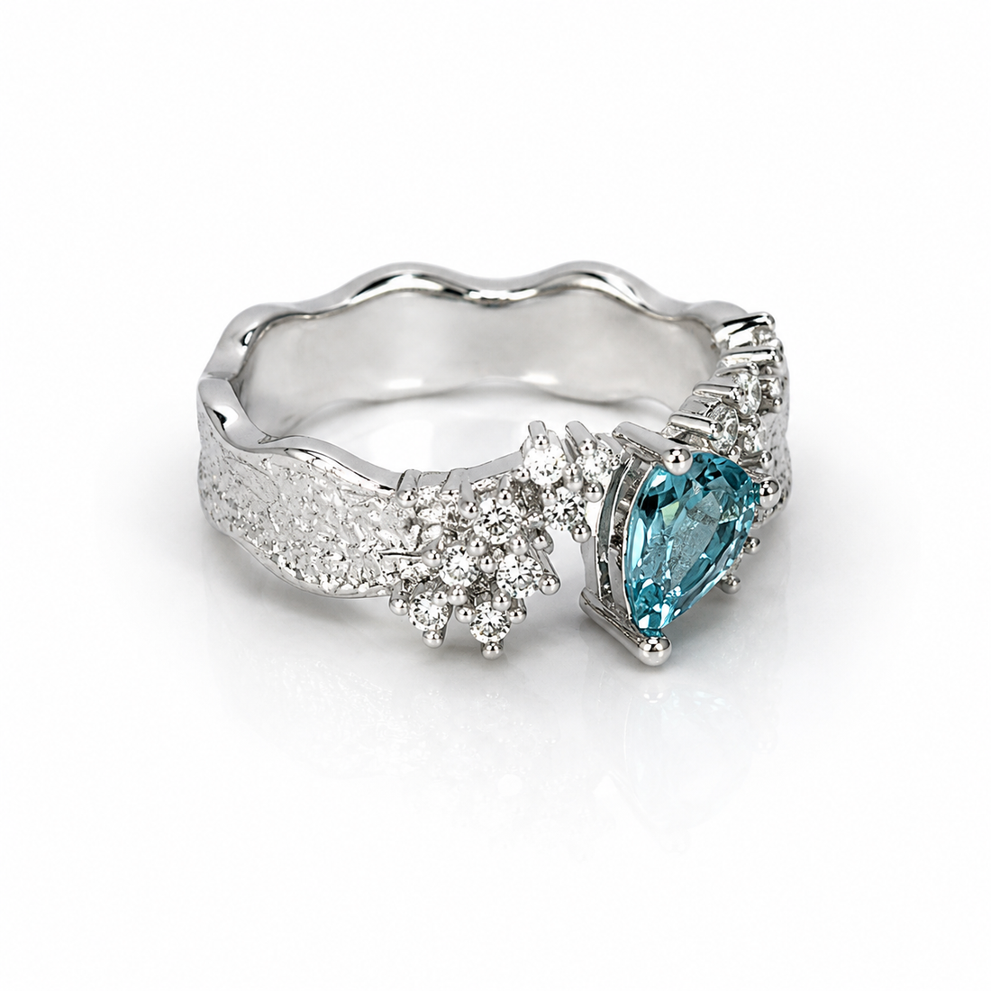 Elegant Blue Ring