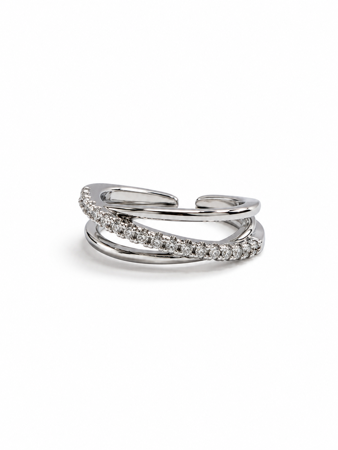 Sparkle Zircon Ring