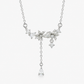 White Lace Chain Necklace
