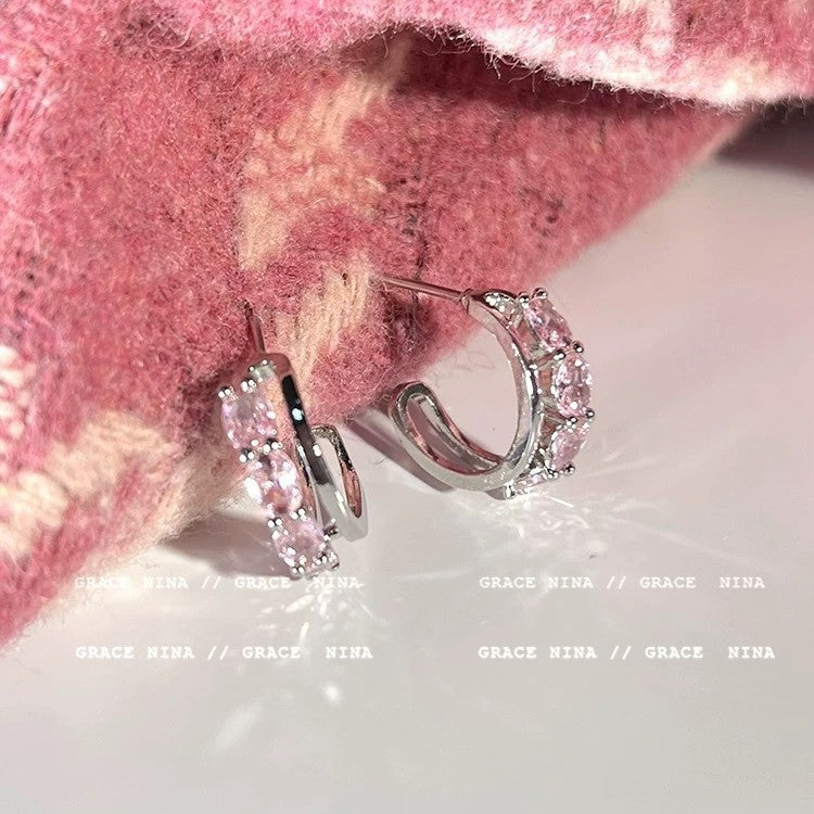 Sweet Zircon Earrings