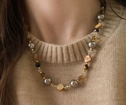Vintage Beaded Necklace