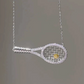 Tennis Racket Necklace