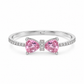 Sakura Pink Bow Ring