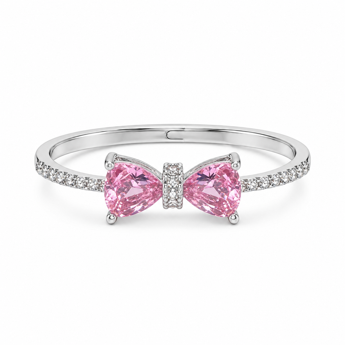 Sakura Pink Bow Ring