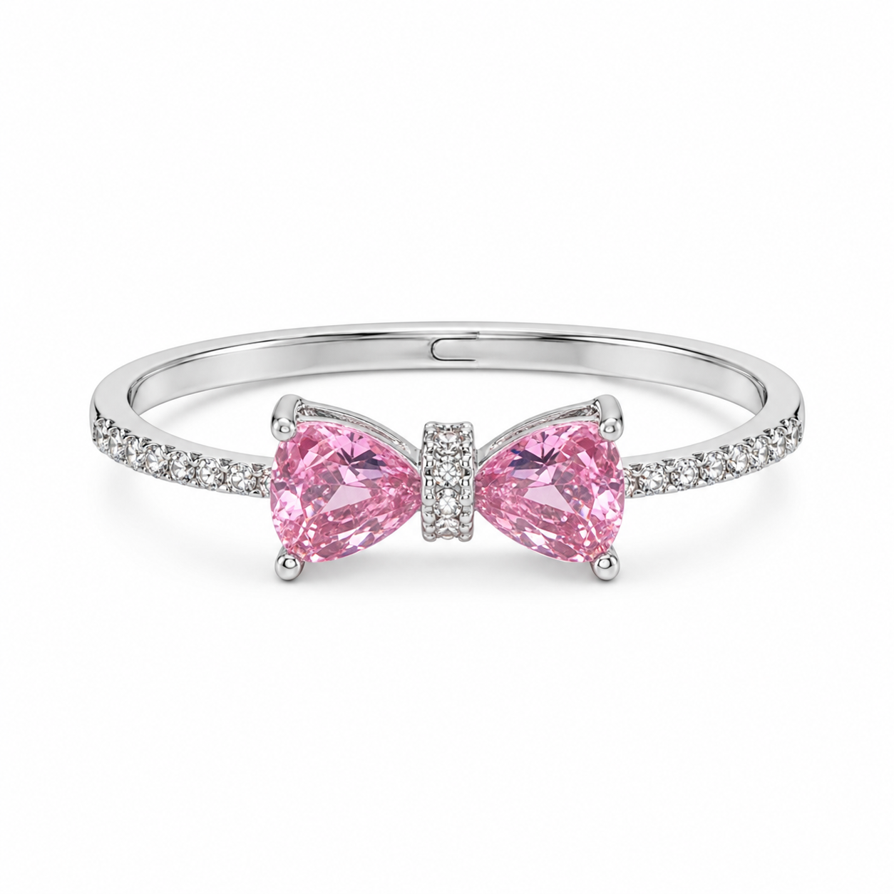 Sakura Pink Bow Ring